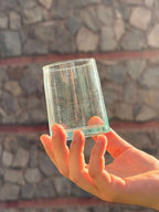Beldi Glass Set | Tumbler - Tissire Atelier - BeldiTumblerAmber