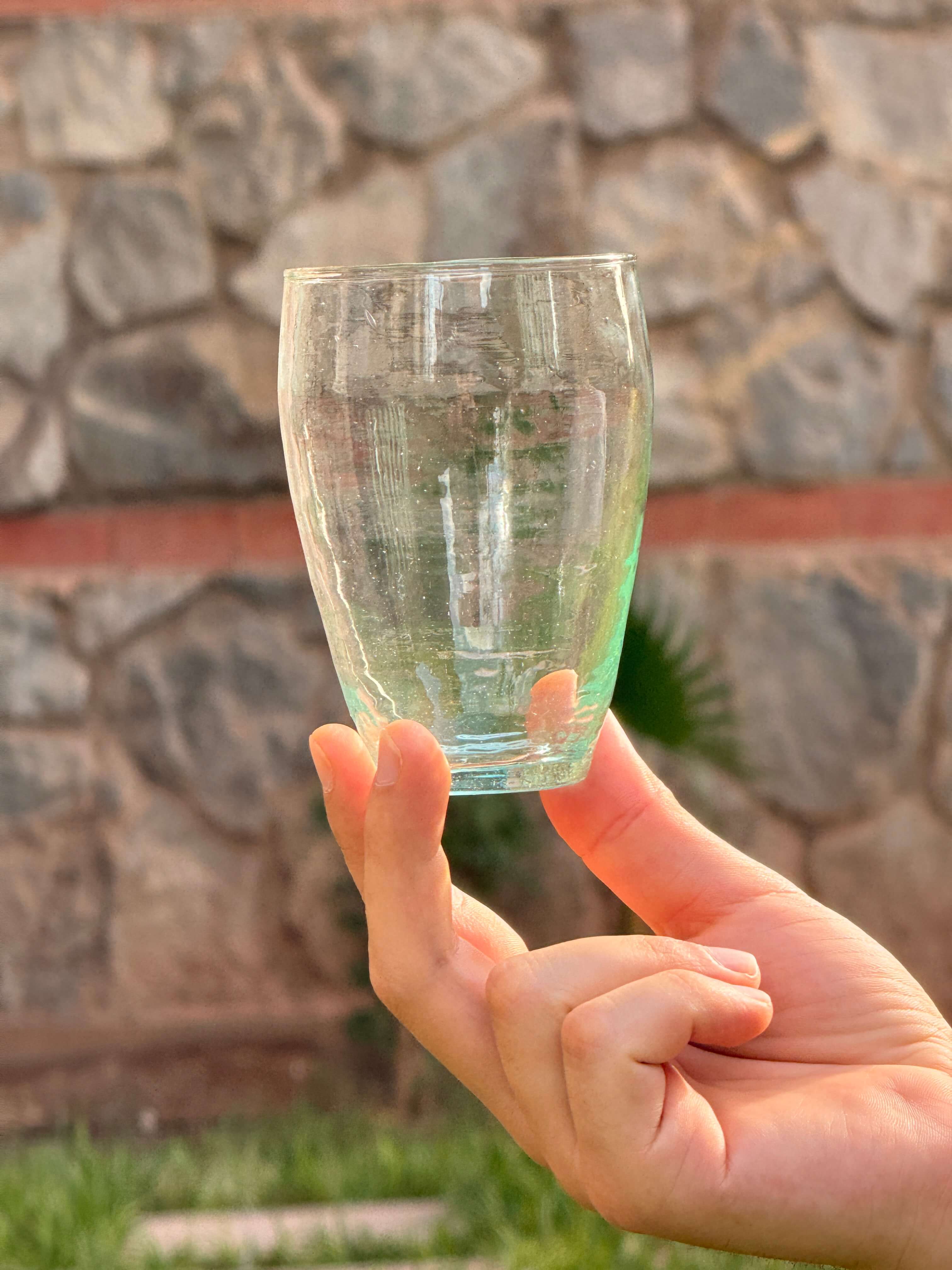 Beldi Glass Set | Olive - Tissire Atelier - 
