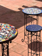 Sala | Handmade Zellij Side Table | Signature Piece - Tissire Atelier - 