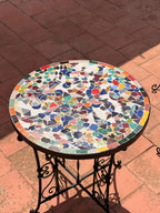 Sala | Handmade Zellij Side Table | Signature Piece - Tissire Atelier - 