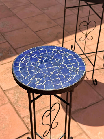 Bahr | Handmade Zellij Side Table - Tissire Atelier - 