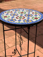 Nejma | Handmade Zellij Side Table - Tissire Atelier - 