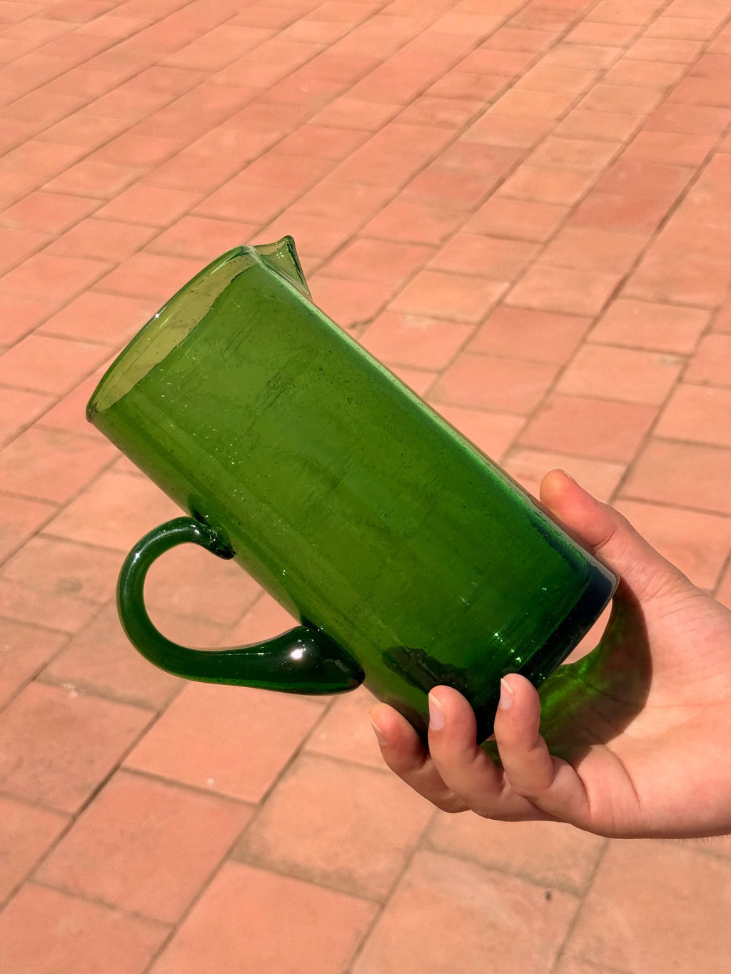 Beldi Glass | Pitcher 1L - Tissire Atelier - BeldiPitcher-4