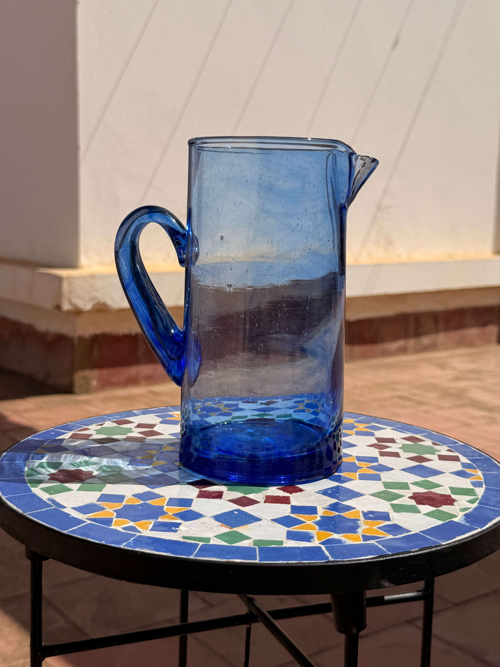 Nejma | Handmade Zellij Side Table - Tissire Atelier - 