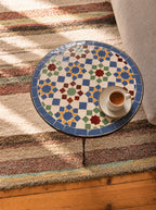 Nejma | Handmade Zellij Side Table - Tissire Atelier - 