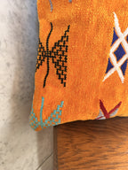 Amazigh Pillow Cover | Soft Velour | PV07 - Tissire Atelier - PV07