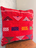 Amazigh Pillow Cover | Soft Velour | PV08 - Tissire Atelier - PV08