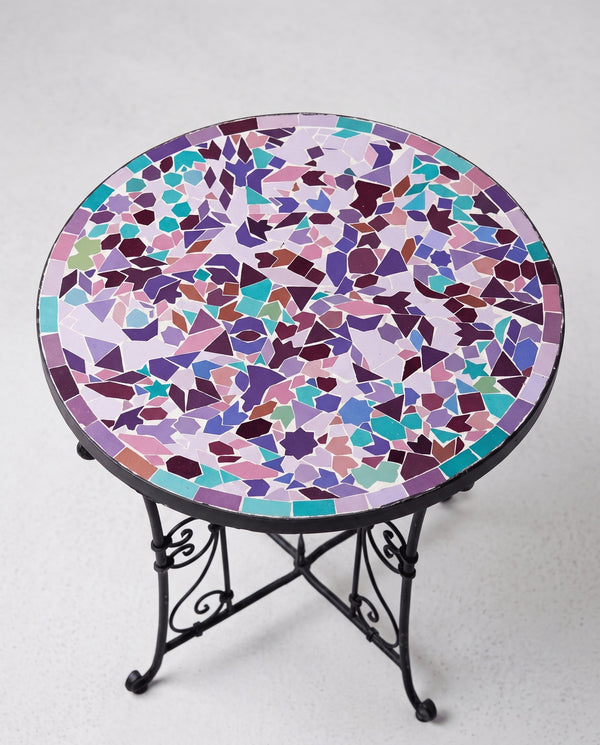 Khezama | Handmade Zellij Side Table | Special Edition - Tissire Atelier - 
