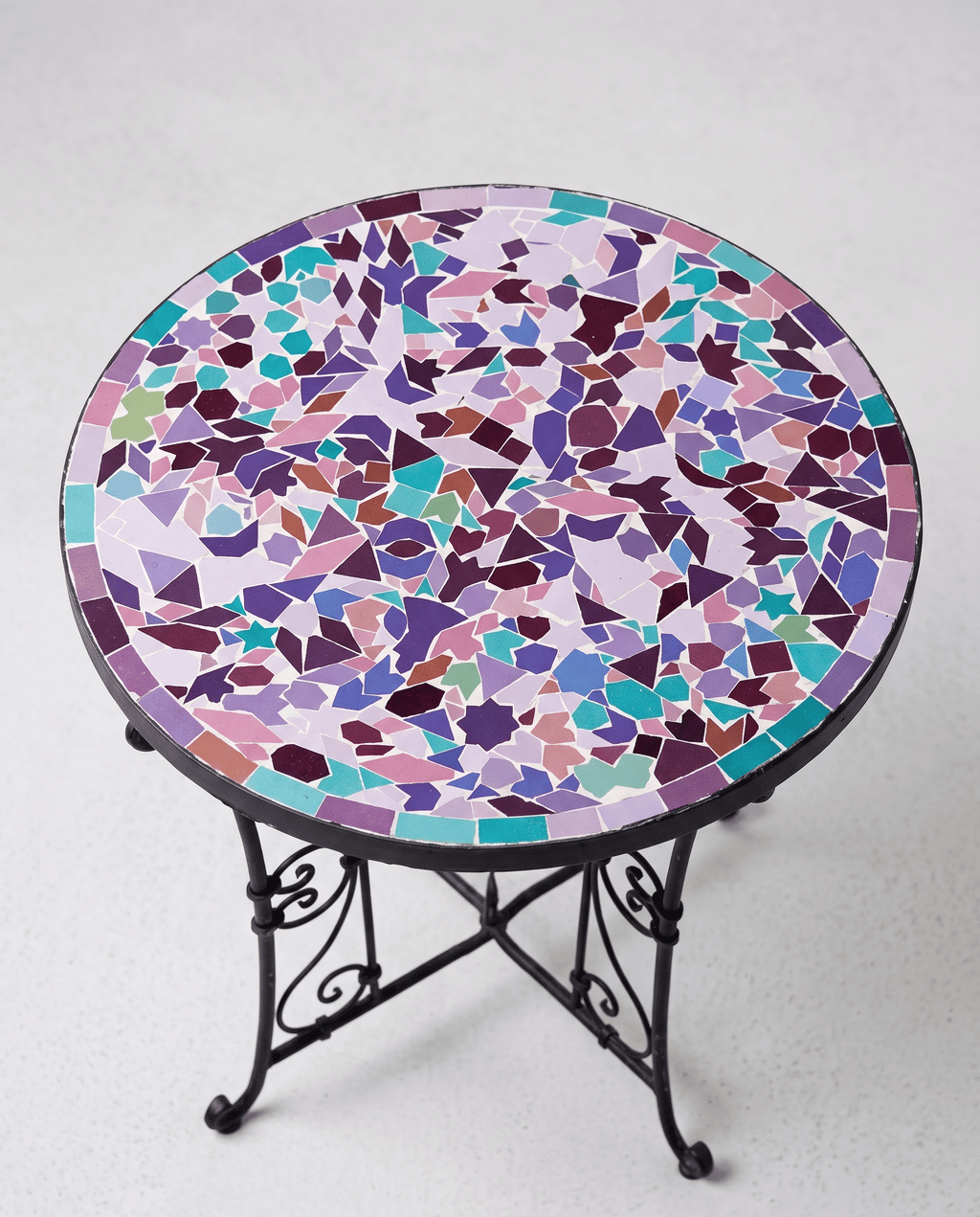 Khezama | Handmade Zellij Side Table | Special Edition - Tissire Atelier - 