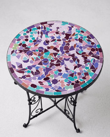 Khezama | Handmade Zellij Side Table | Special Edition - Tissire Atelier - 