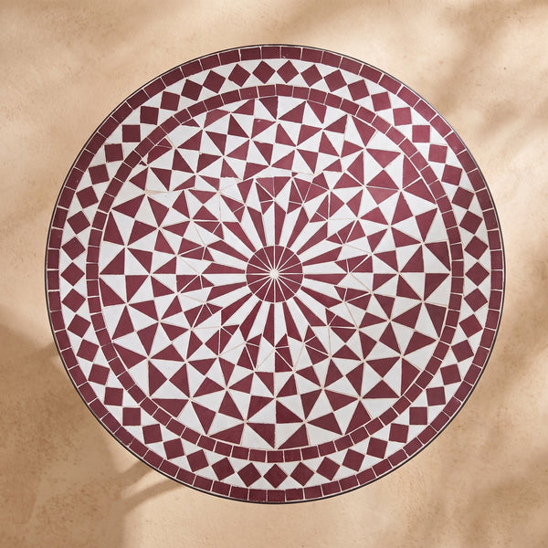 Shems | Handmade Zellij Side Table - Tissire Atelier - 