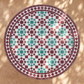 Zahra | Handmade Zellij Side Table - Tissire Atelier - 
